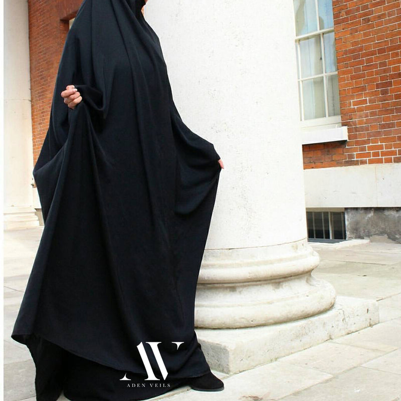 Black One Piece Jilbab