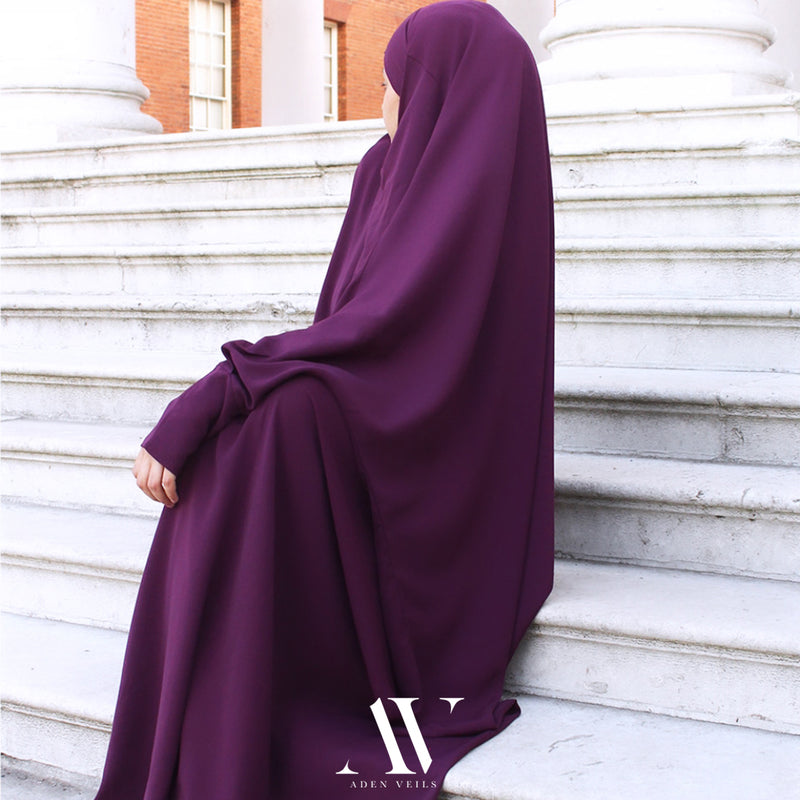 Purple Jilbab