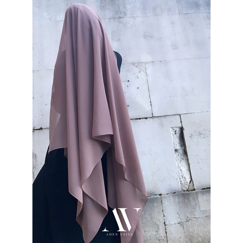 Tan Chiffon Hijab